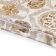 preview thumbnail 4 of 6, HiEnd Accents Andie Washed Linen Vintage Floral Bedding Medallion Print 3 Piece Duvet Cover Set
