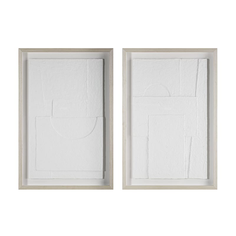 Renwil Linen 24.0" Wide Wall Decor, Printed Artwork (2 Piece Set)