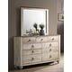 preview thumbnail 4 of 9, Roundhill Furniture Imerland Contemporary White Wash Finish 5-Piece Bedroom Set, Queen