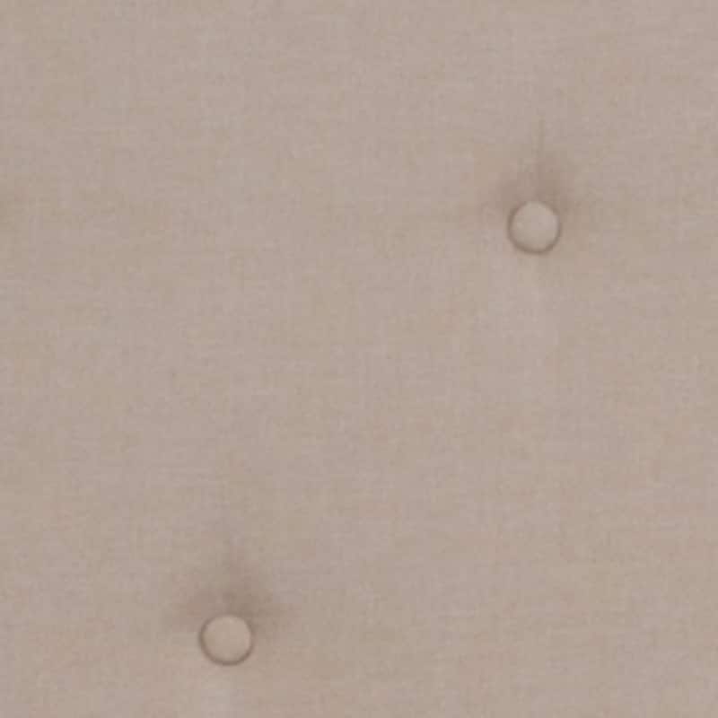 Panel Tufted Upholstered Platform Bed