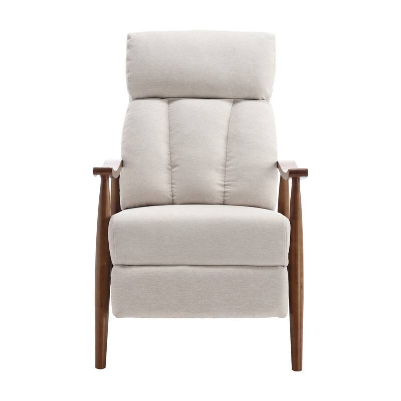 Modern Wood Frame Armchair Lounge Chair for Living Room