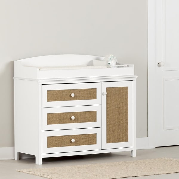 slide 2 of 16, South Shore Cotton Candy Changing table
