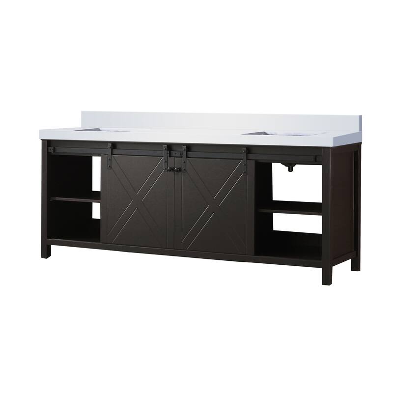 Marsyas Bath Vanity and Cultured Marble Countertop