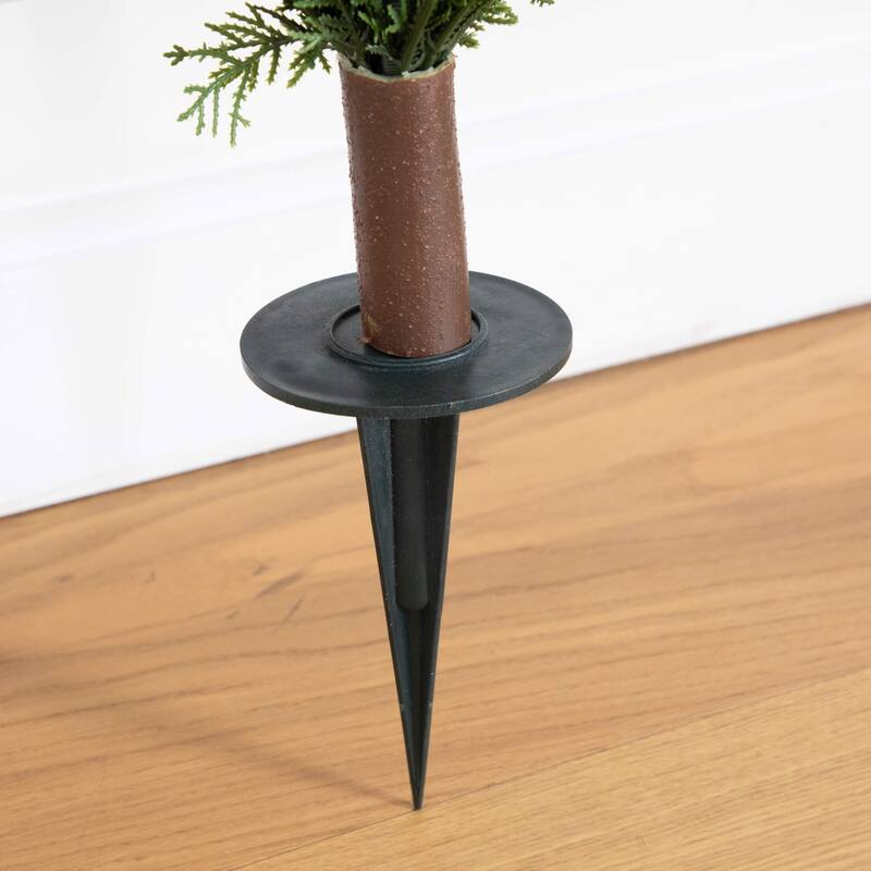 Cedar Bush Artificial Plant with Stakes - 3' - Green