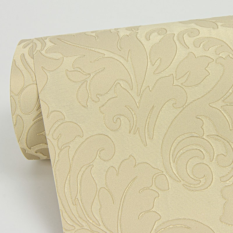 Sirpi Betina Gold Damask Wallpaper - 20.9 x 396 x 0.025