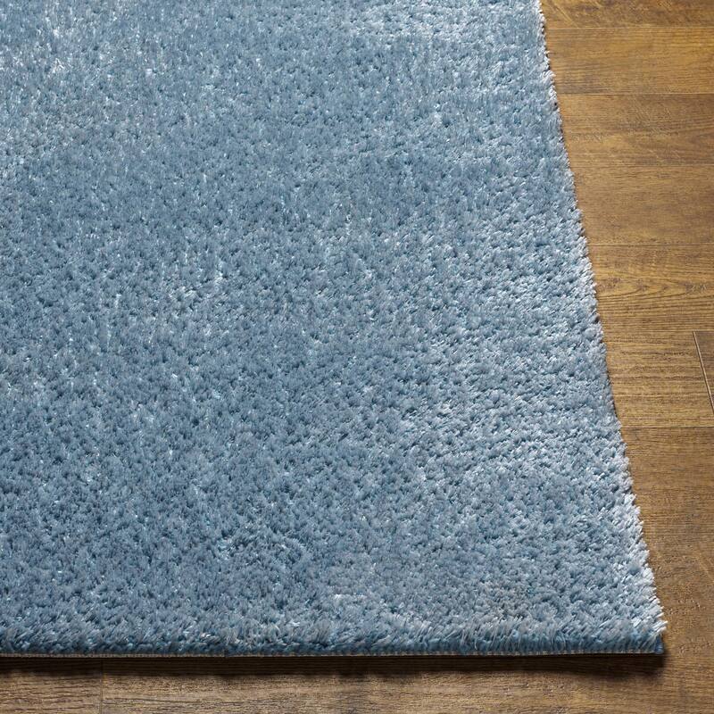 Livabliss Cloudy Solid Plush Area Rug