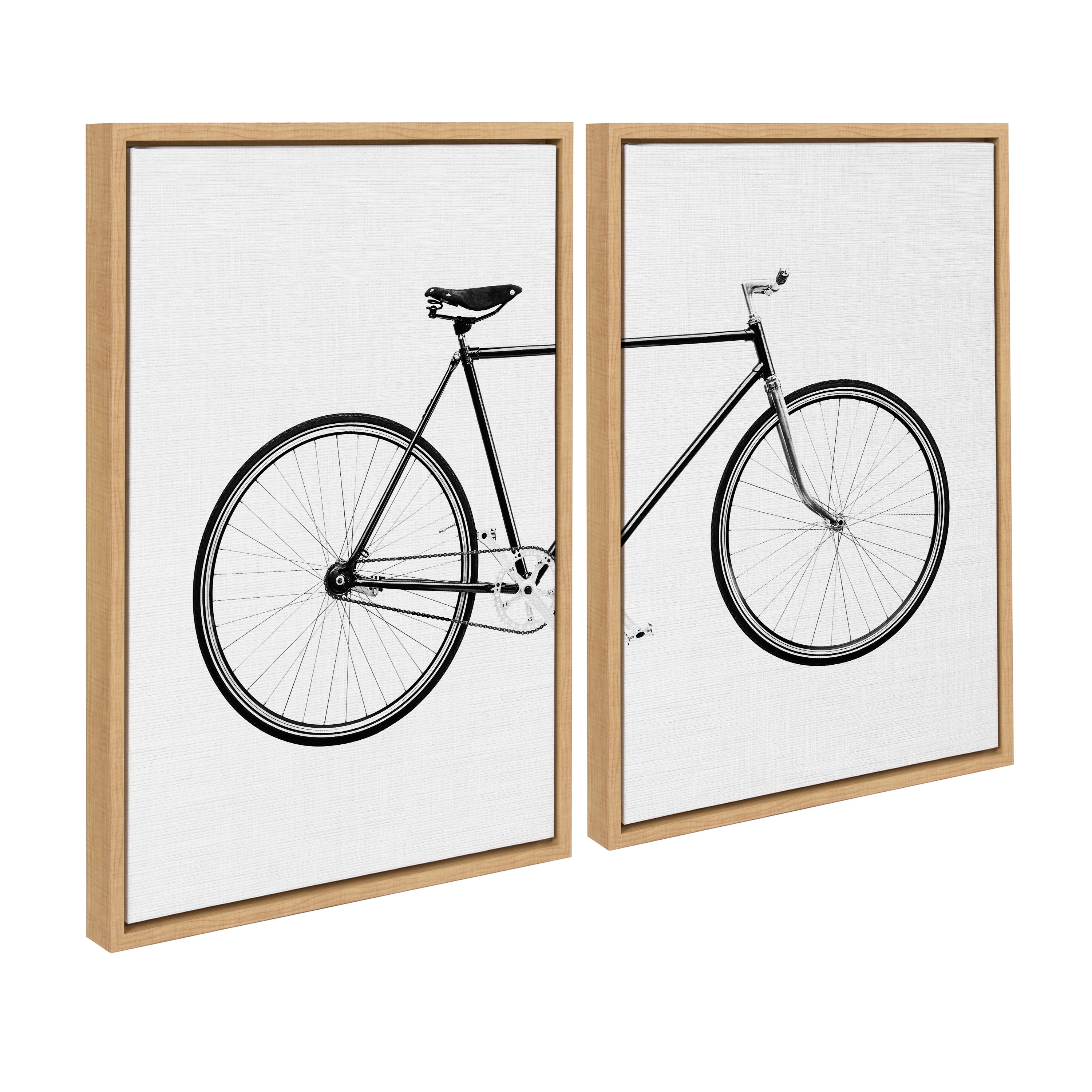 Kate and Laurel Sylvie Bicycle Canvas by Simon Te of Tai Prints On Sale  Bed Bath  Beyond 30962735