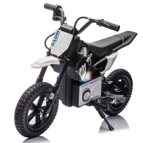 High Power 24V Ride On Motocross Motorcycle for Kids 5-15, 200W - Main Image