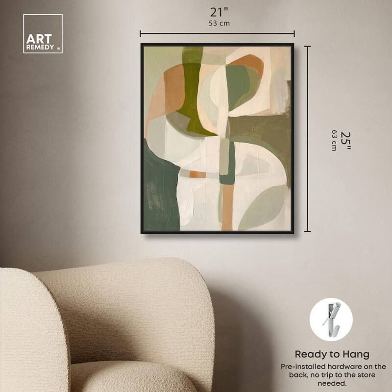 Soft Reverberations I Canvas by Art Remedy