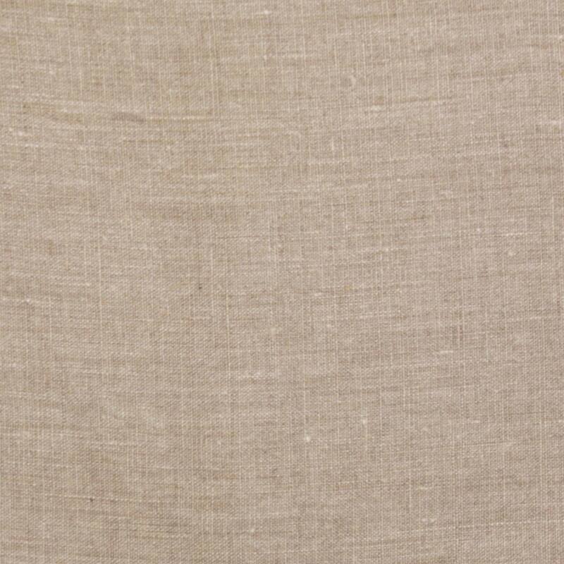 Allan Andrews Universal 36" Square Linen Slub Ottoman with Cover