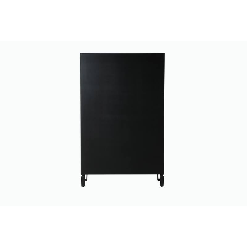 Mirrored Armoire with Drawers