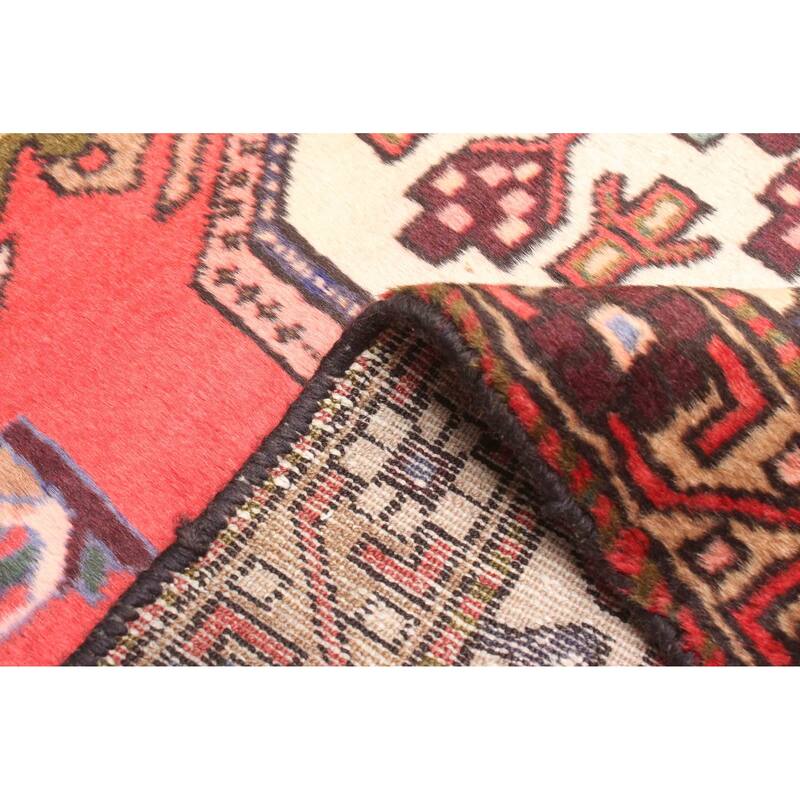 ECARPETGALLERY Hand-knotted Anadol Red Wool Rug - 3'8 x 5'6