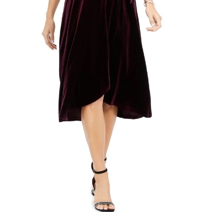 vince camuto purple dress Vince Camuto | Dresses | Vince Camuto Velveteen Purple Ruched Dress