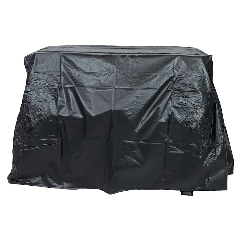 Sunnydaze Outdoor Fire Pit with Grill and Spark Screen - 36" H