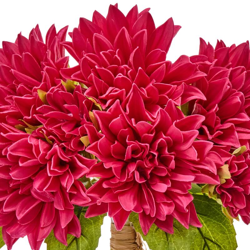 14"Pu Summer Dahlia Bundle