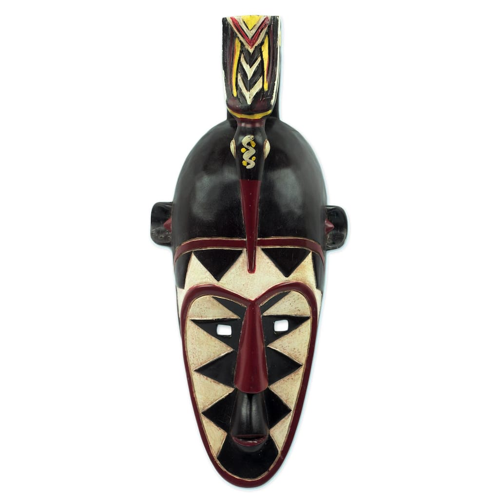 Novica Handmade Senufo Order African Wood Mask