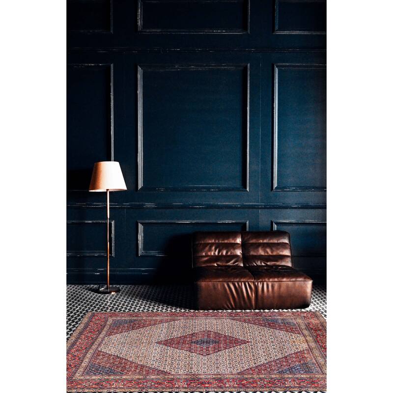 ECARPETGALLERY Hand-knotted Antalya Vintage Cream Wool Rug - 8'2 x 11'6