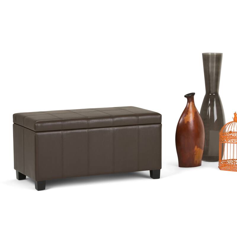 Modern Storage Ottoman Bench
