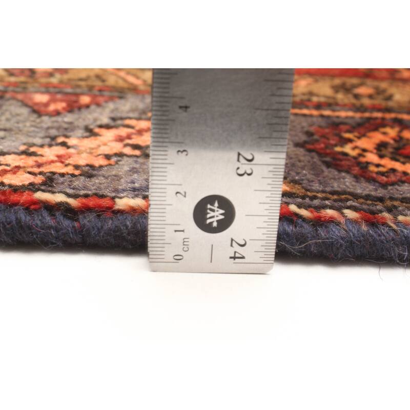 ECARPETGALLERY Hand-knotted Andelz Dark Grey Wool Rug - 4'1 x 6'5