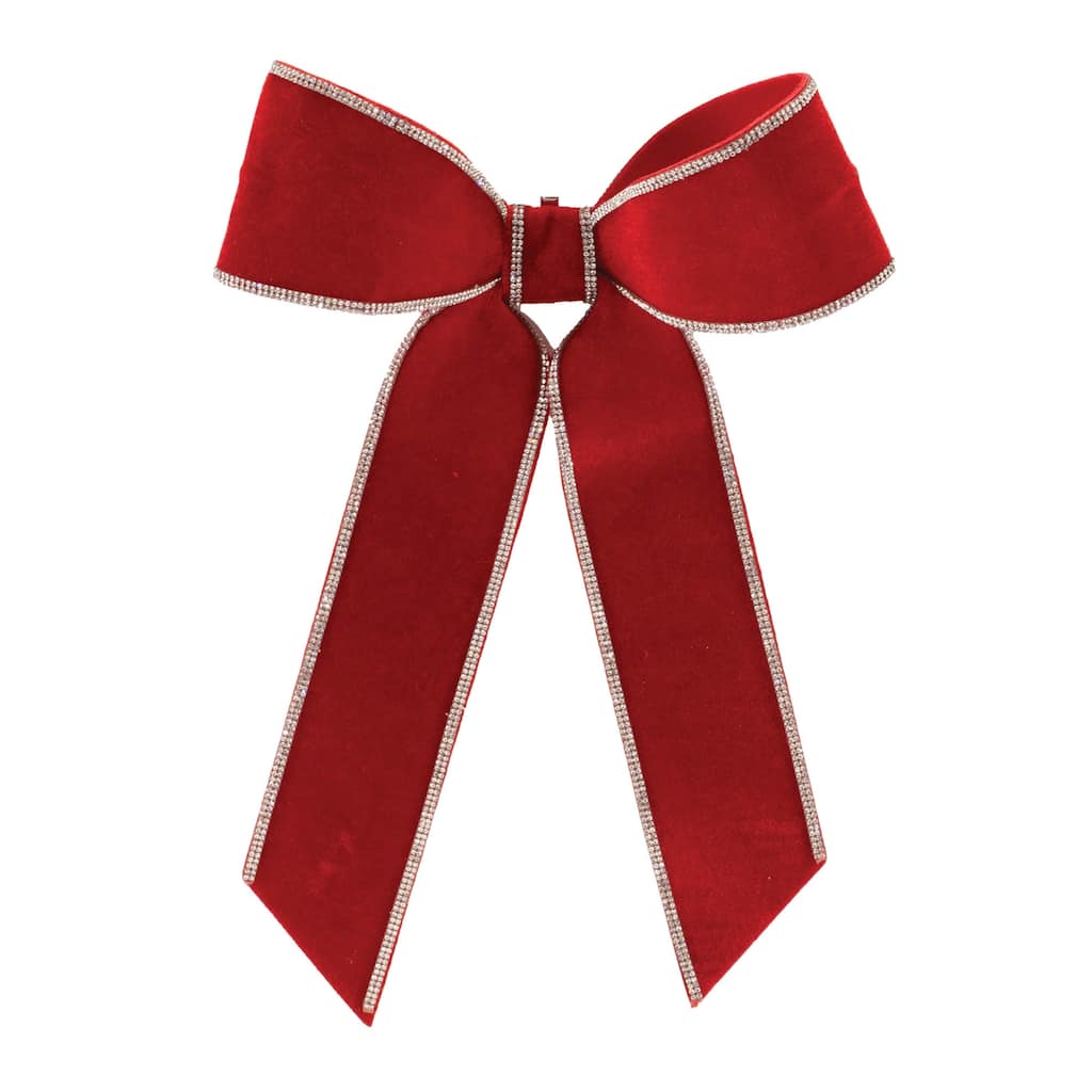 Jeweled Holiday Bow (Set of 2)