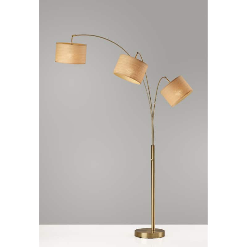 Adesso Bowery 3-Arm Arc Lamp