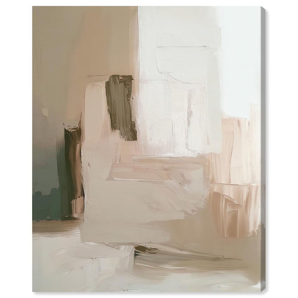 Calm in Texture Canvas by Art Remedy, Gallery Wrapped