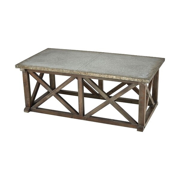 18” Brown Klad Coffee Table - N/A