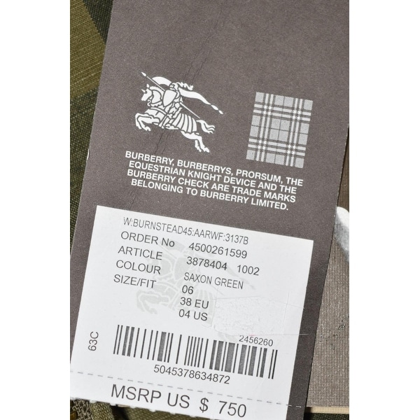 burberry article number check