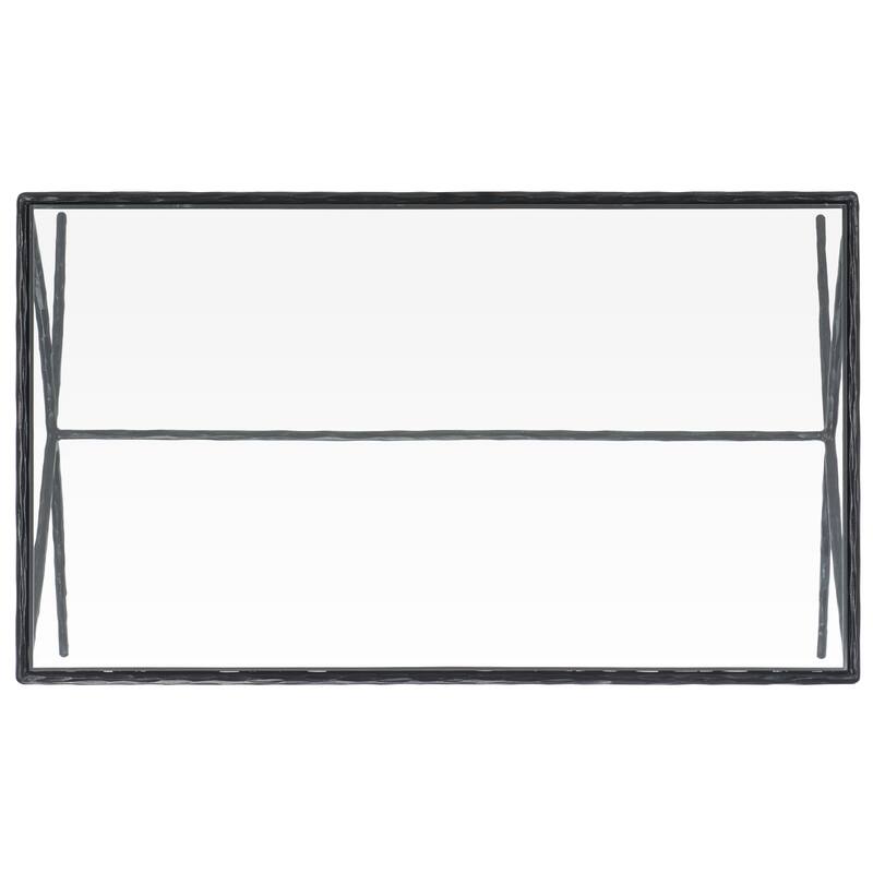 SAFAVIEH Couture Debbie Rectangular Metal Coffee Table - 48Wx28Dx15H