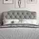 preview thumbnail 2 of 17, CraftPorch Elegant Button-Tufted Upholstered Headboard
