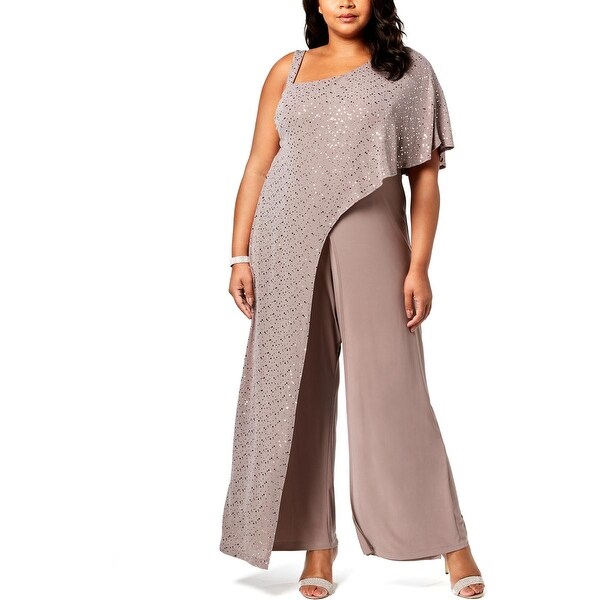 r&m richards one shoulder jumpsuit