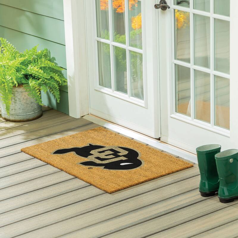 University of Colorado Full Color Indoor/Outdoor Coir Mat - 36" x 24"