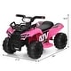 preview thumbnail 15 of 48, Costway 6V Kids ATV Quad Electric Ride On Car Toy Toddler with LED - See details