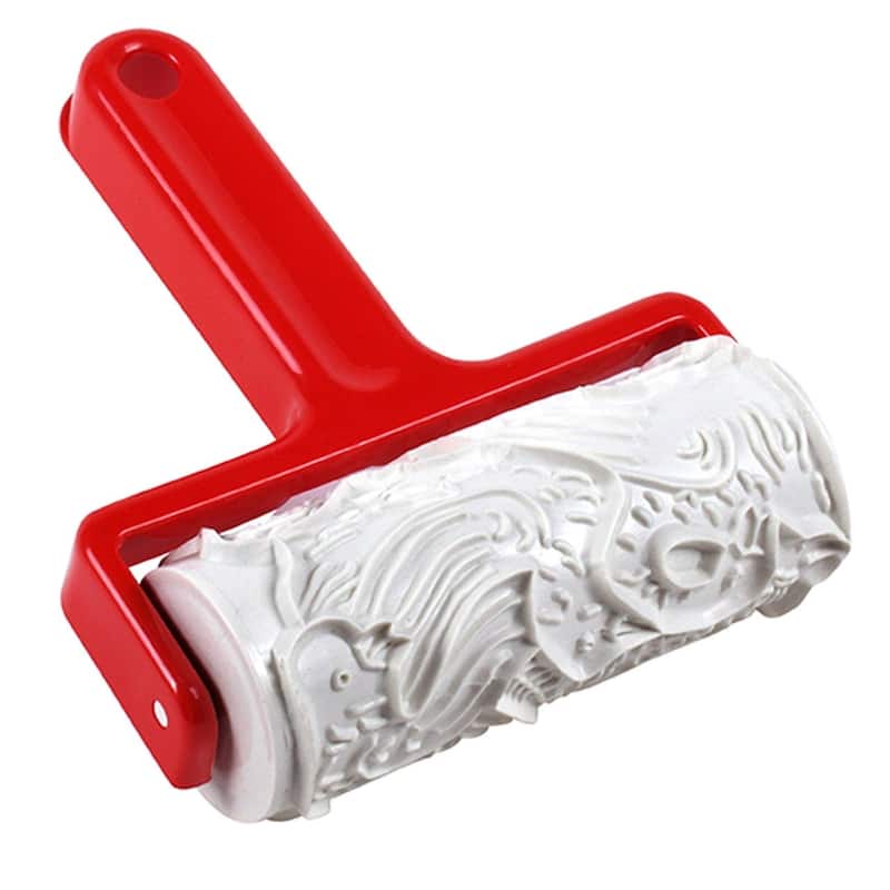 Hutzler European Traditions Pattern Cookie Roller - Red