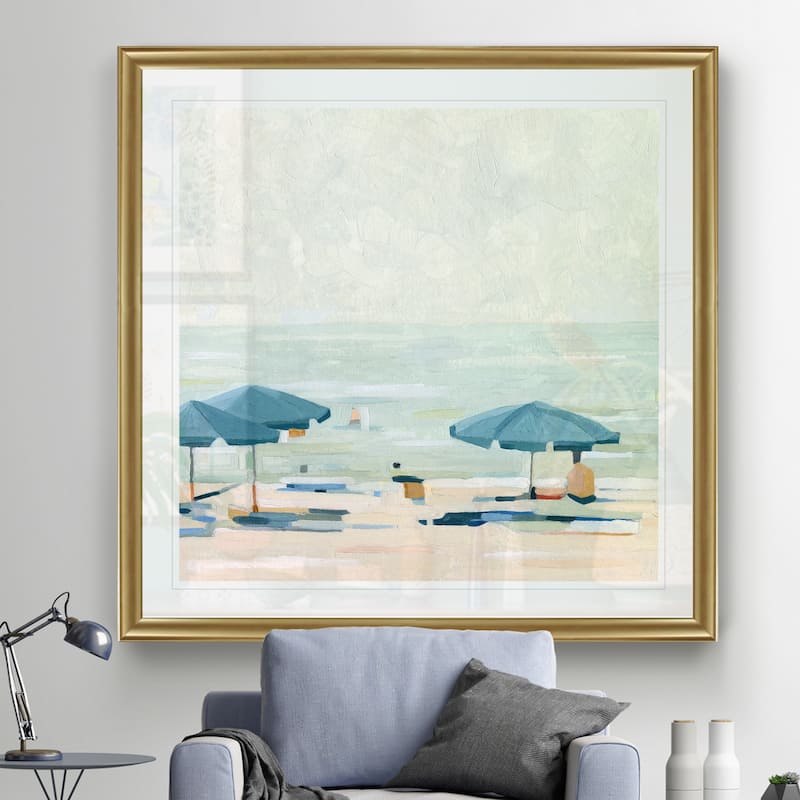 If It's the Beaches II -Black Framed Print