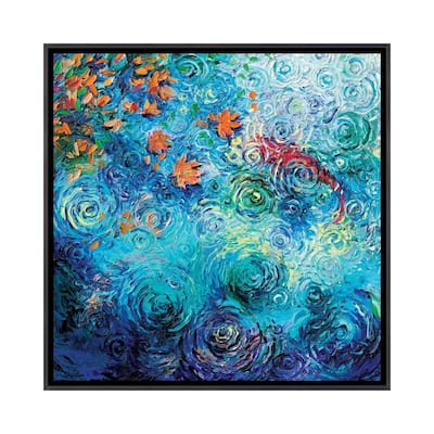 iCanvas "Green River Sockeye" by Iris Scott Framed