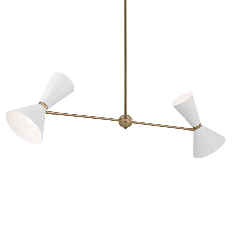 Kichler Lighting Phix 48 in. 4-Light Linear Chandelier