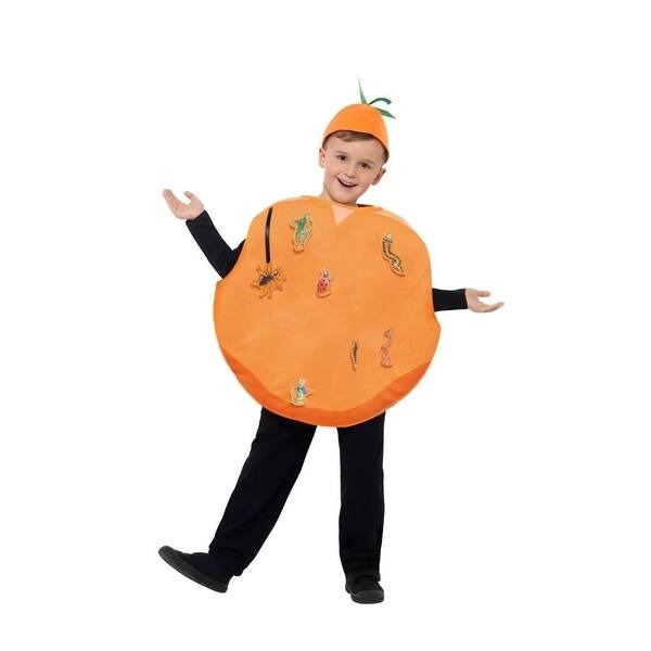 Shop 49 Orange And Black Roald Dahl James And The Giant Peach Small Children S Fancy Dress Halloween Costume Overstock 29181561