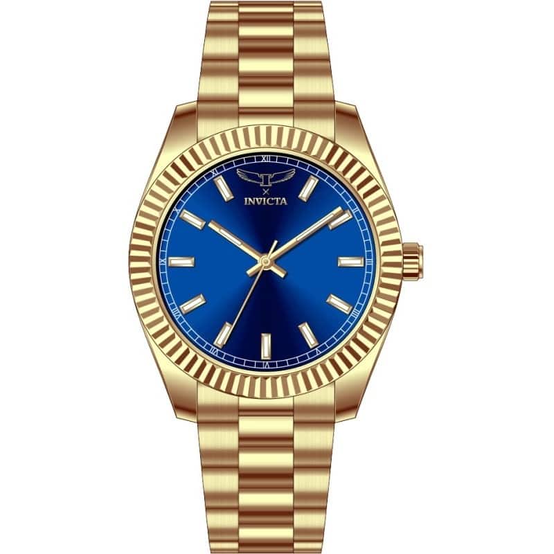 INVICTA Men's 69007 Specialty Quartz PC21S Copper Dial Watch - Blue