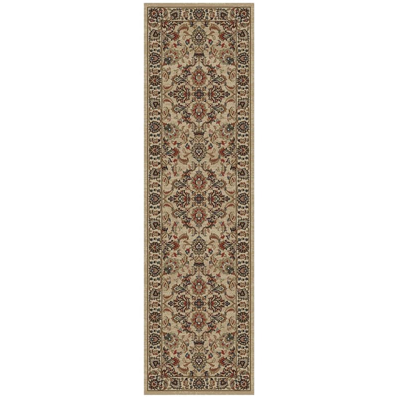 Hometown Ambassador Traditional Area Rug - 2'3"x7'7" - Ivory