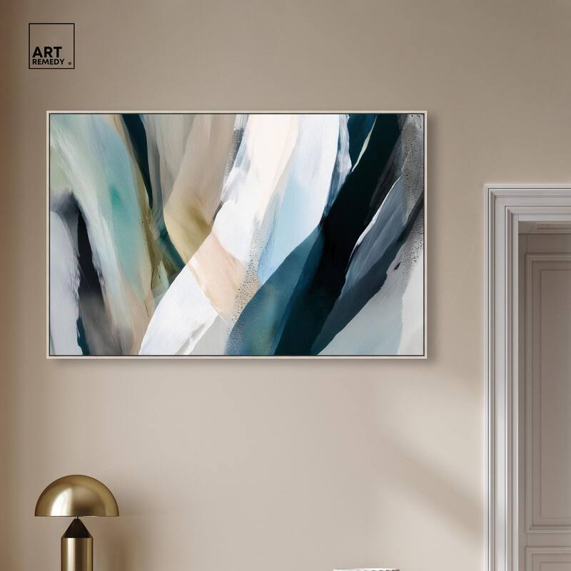 Sweeping Forms II Canvas by Art Remedy