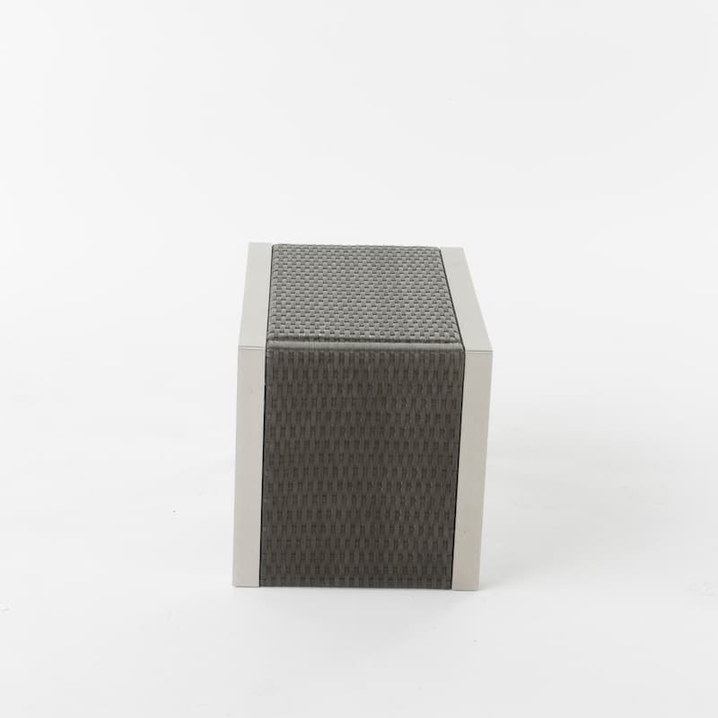 Cape Coral Modern C-Shaped End Table by Christopher Knight Home - 14.50" L x 15.00" W x 24.00" H