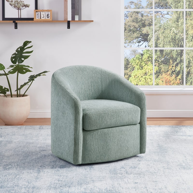 Bella Swivel Chair - Green Mist