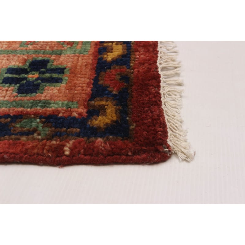 ECARPETGALLERY Hand-knotted Jules Serapi Red Wool Rug - 7'10 x 10'1
