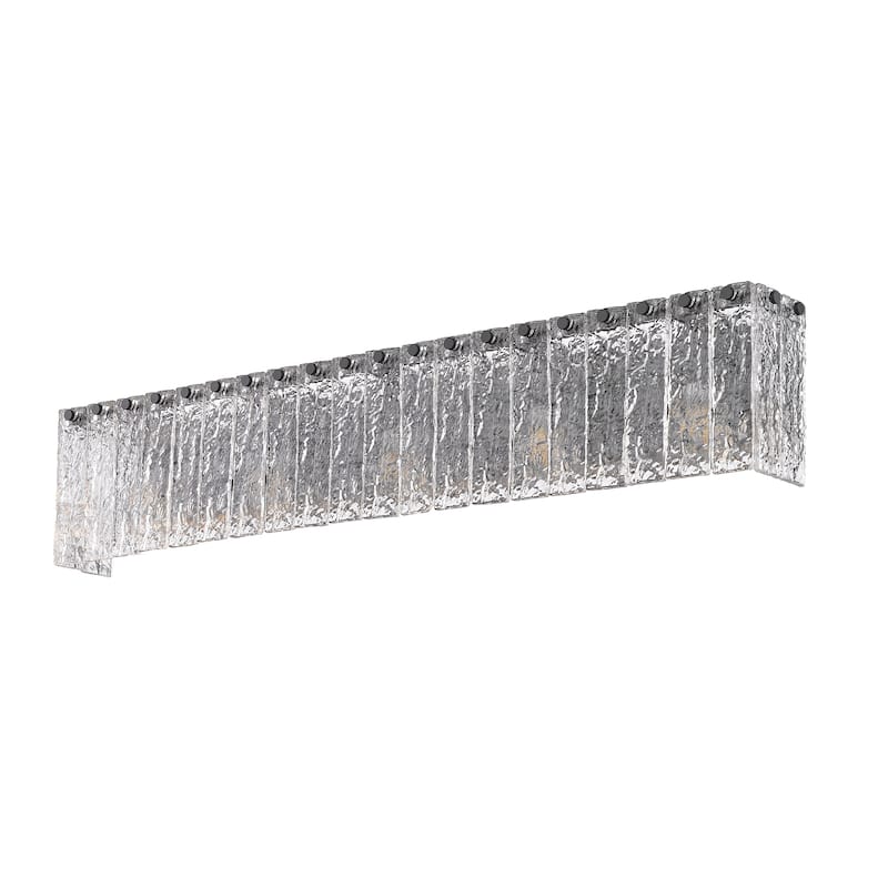 Z-Lite Glacier 5 Light Vanity - Matte Black