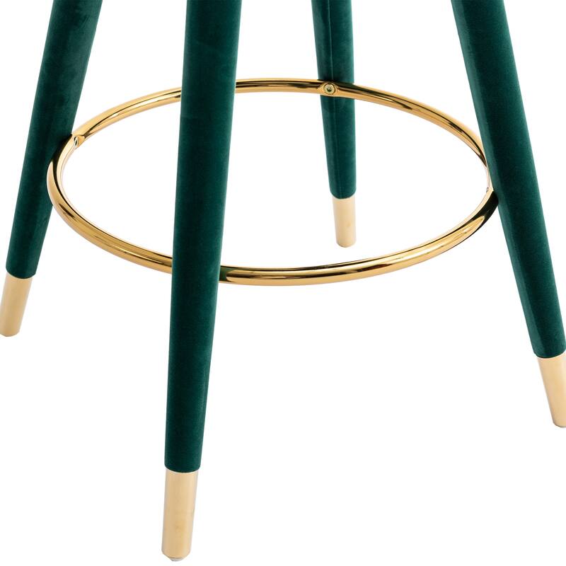 Counter Height Bar Stools with a fixed height of 360 degrees Set of 2