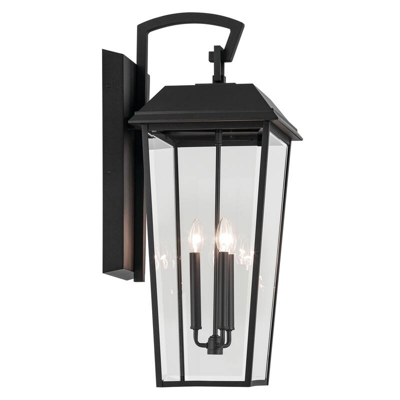 Kichler Lighting Mathus 30.25 in. 3-Light Outdoor Wall Sconce