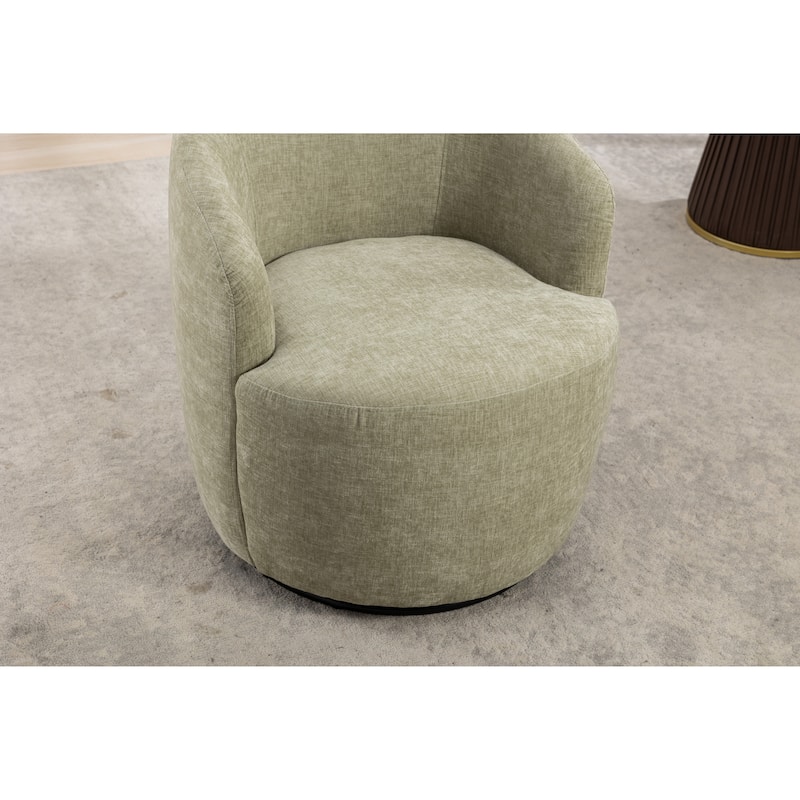 Swivel Accent Armchair Barrel Chair