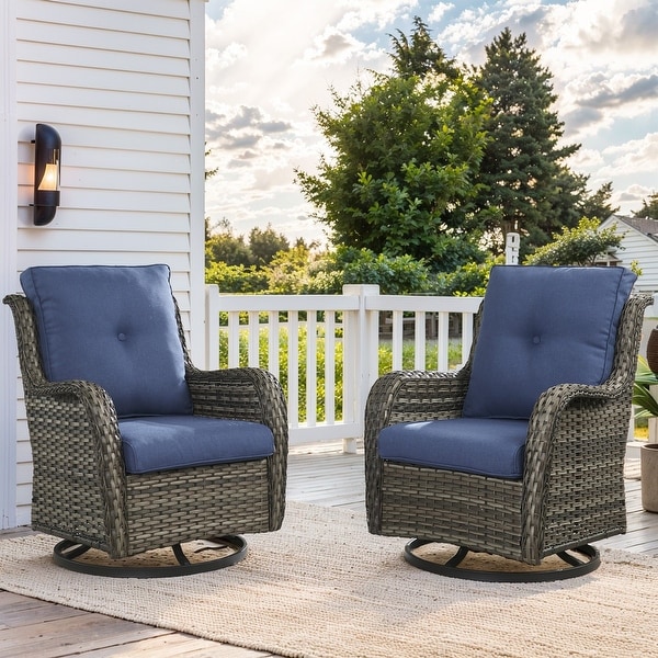 22 in x 24 in Outdoor Chair Deep Seat Replacement Cushion
