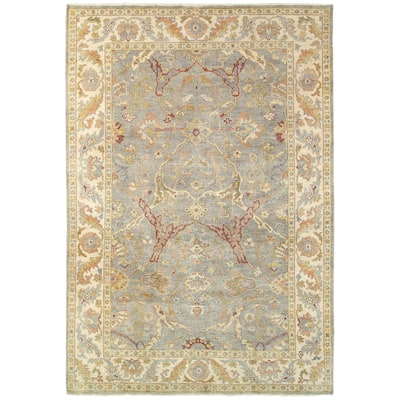 Style Haven Palma Vintage Inspired Wool Hand Knotted Area Rug
